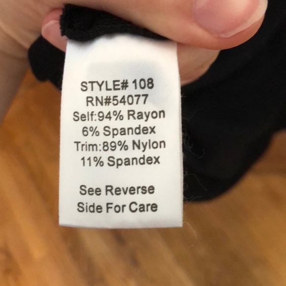 Cabi 108 Monroe V neck black ruched dress Small - Picture 8 of 8